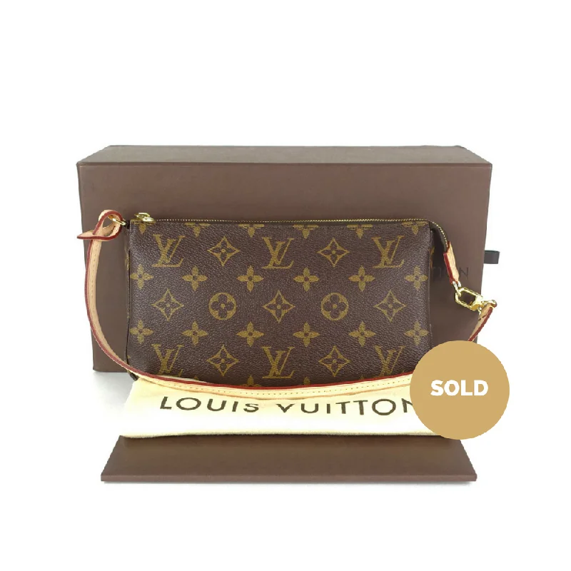 Ladies Louis Vuitton shoulder bags with a magnetic - closure flap for easePochette Accessoires NM Monogram Canvas Evening Bag