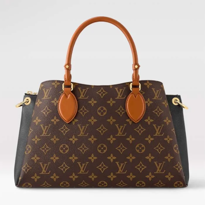 Louis Vuitton Alma bags with a leather - wrapped handle for a luxurious feelLouis Vuitton Women LV Opéra MM Black Monogram Coated Canvas Cowhide Leather