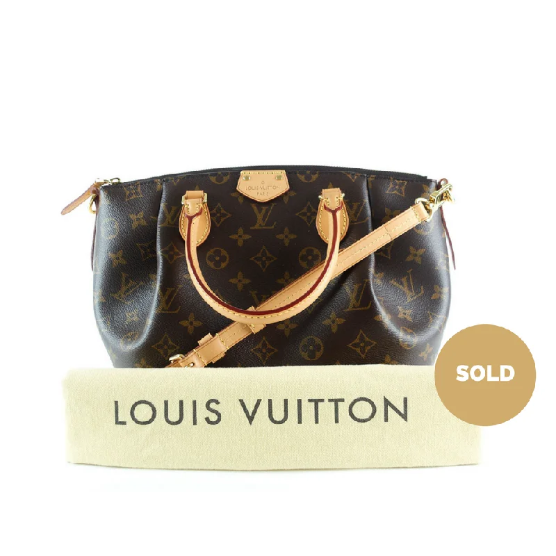 Louis Vuitton Twist bags with a snakeskin - effect panel for a bold lookTurenne PM Monogram Canvas Handbag