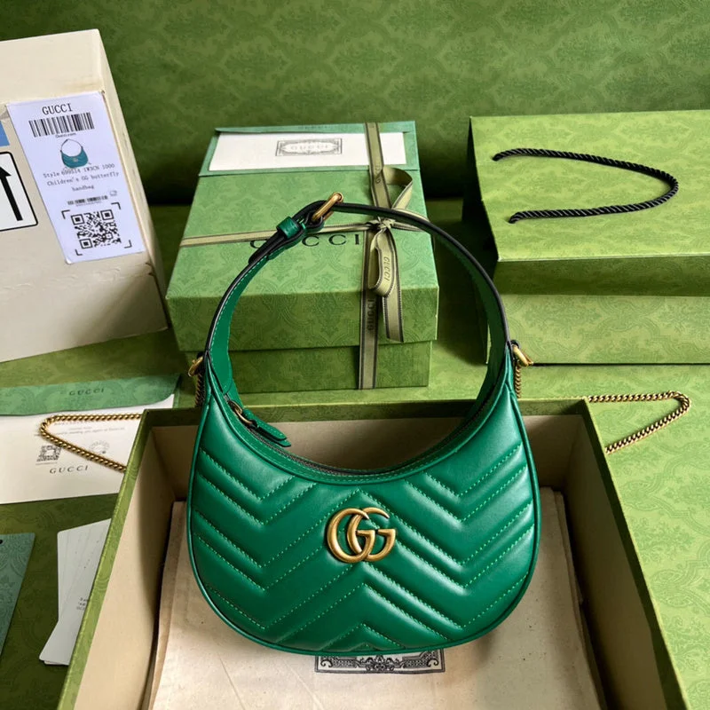 Gucci Marmont bags for women with a contrast - colored interiorBC - GUCCI BAGS - 1444