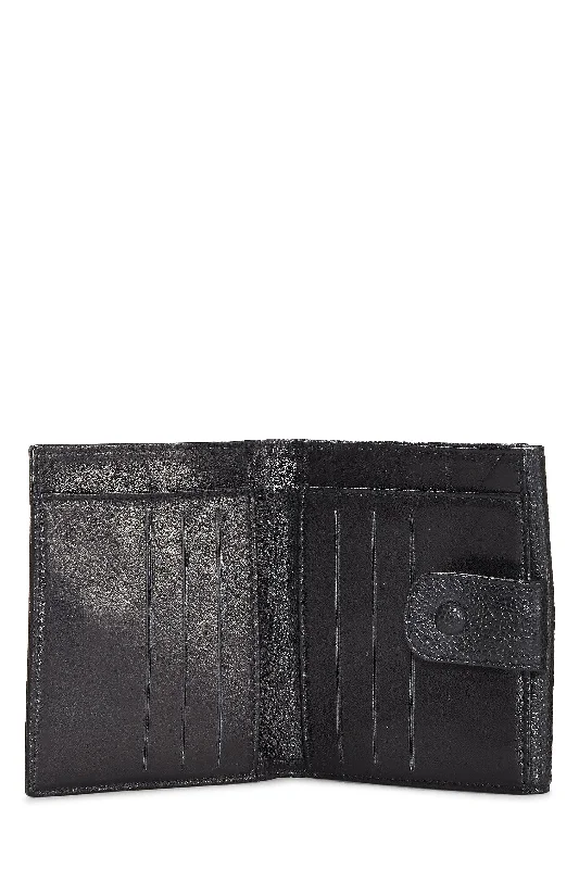 Chanel,  Black Lambskin Timeless 'CC' Wallet, Black