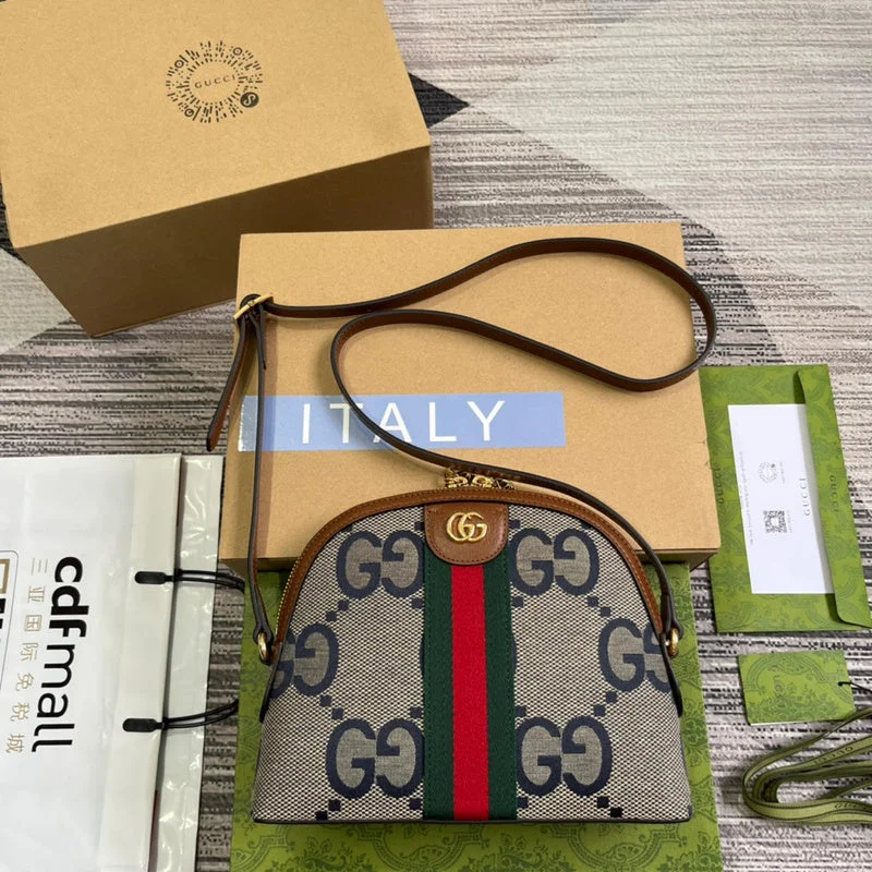 Women Gucci crossbody bags with a printed floral patternBC - GUCCI BAG - 4821