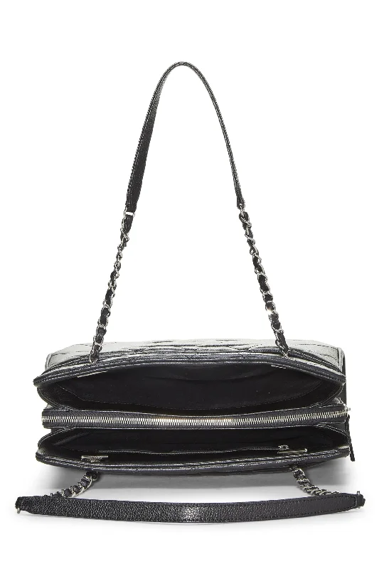 Chanel,  Black Caviar Timeless 'CC' Tote Medium, Black