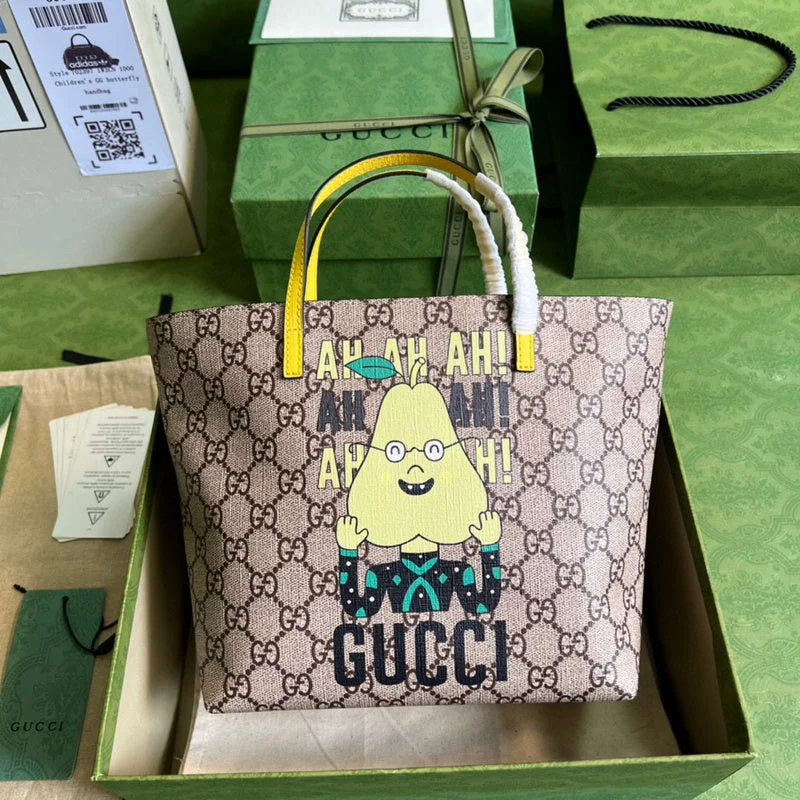 Women Gucci bags with a snap - button closure and a decorative charmBC - GUCCI BAGS - 1356