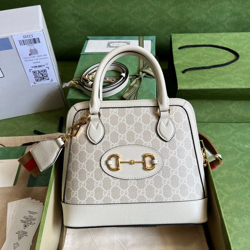 Women Gucci Sylvie bags with a leather - wrapped handleBC - GUCCI BAGS - 1155