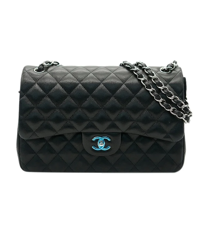 Chanel Black Jumbo Lambskin with SHW ALC1765