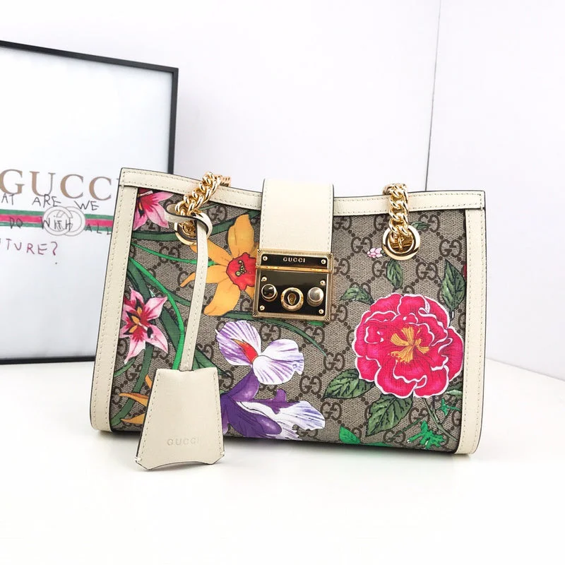 Women Gucci Sylvie bags with a crystal - embellished web stripeWF - Gucci Bags - 2612