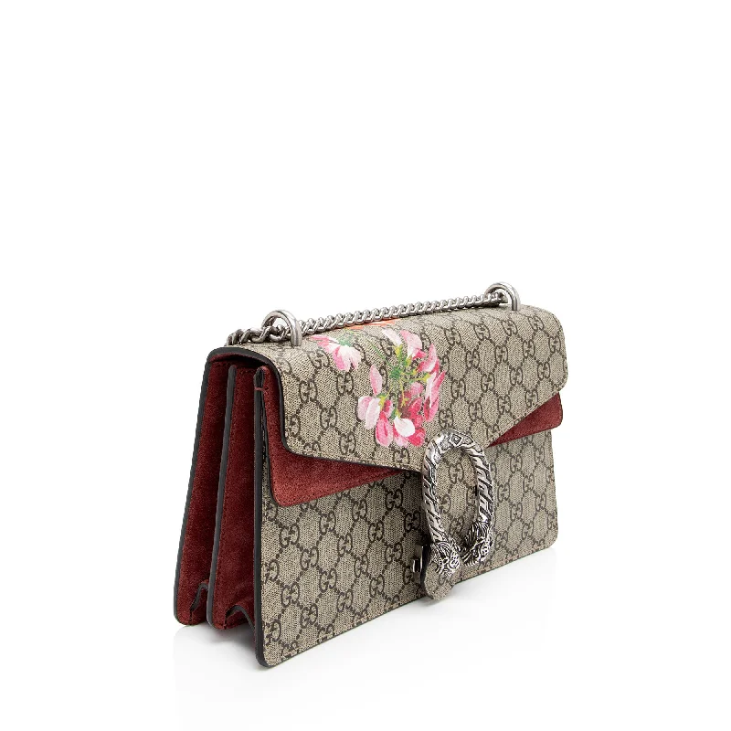 Gucci handbags for women with a metal - framed claspGucci GG Supreme Blooms Dionysus Small Shoulder Bag (ZisQDH)