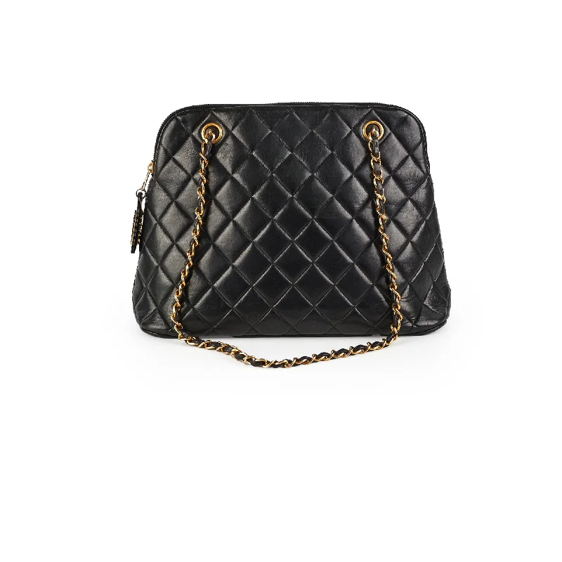 Chanel Dome Black Shoulder Bag