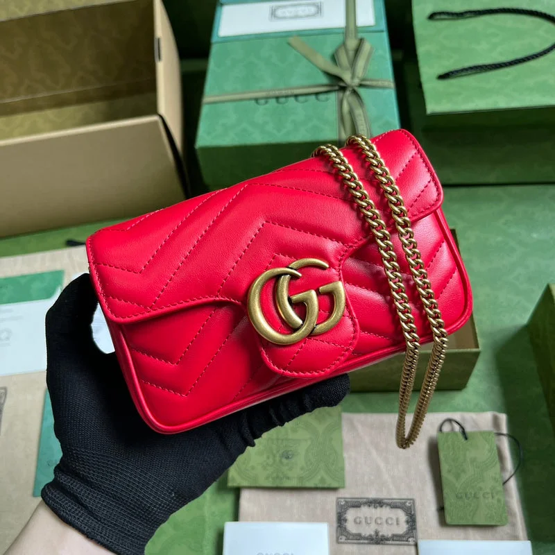 Women Gucci backpacks with a luxurious leather finishWF - Gucci Bags - 190