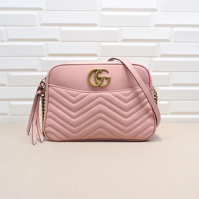 Women Gucci Sylvie bags with a monogram - embossed leatherBC - GUCCI BAG - 479