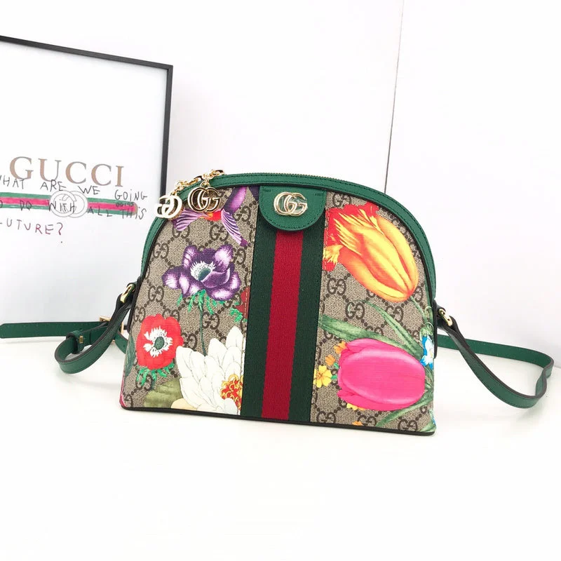 Ladies Gucci shoulder bags with a magnetic - closure flapWF - Gucci Bags - 2621