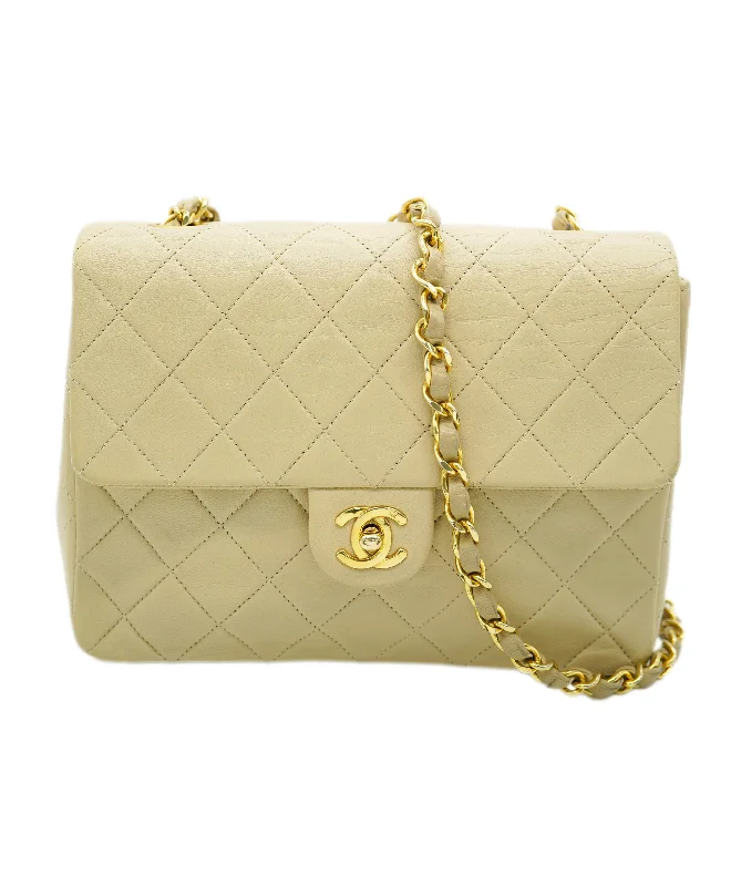 Chanel Vintage Mini Square Lambskin Crossbody  ALC1807