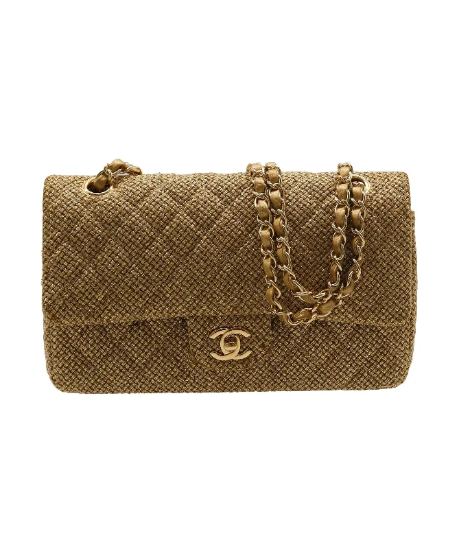 CHANEL VINTAGE CLASSIC FLAP MEDIUM CHAIN SHOULDER BAG - DXBS2208