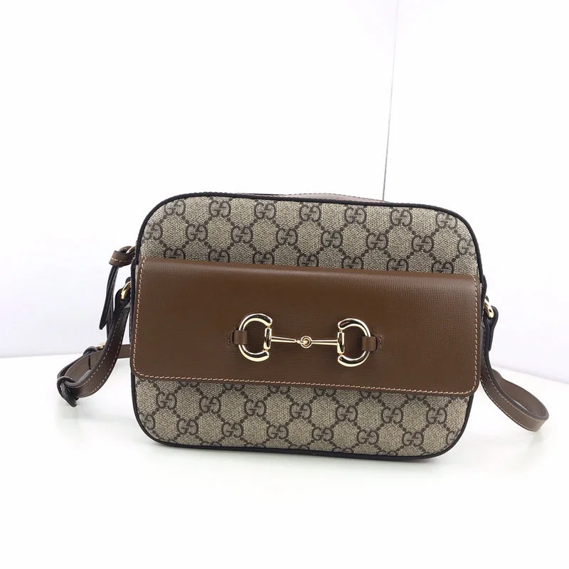 Women Gucci Sylvie bags with a monogram - embossed leatherWF - Gucci Bags - 2803