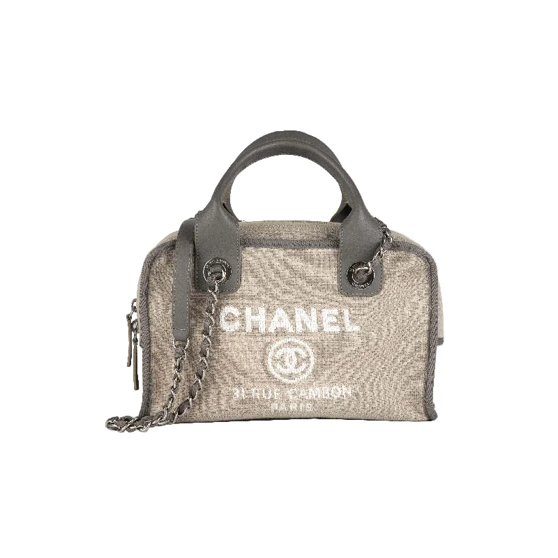 11/7 DOTD- Chanel Deauville Bowling Bag Grey