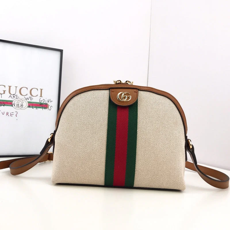 Women Gucci bags with a front - zip pocket for small itemsWF - Gucci Bags - 2618