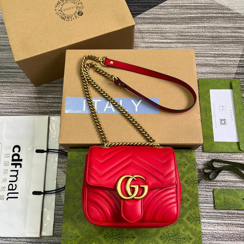 Women Gucci bags with a detachable mobile phone holderBC - GUCCI BAG - 4806