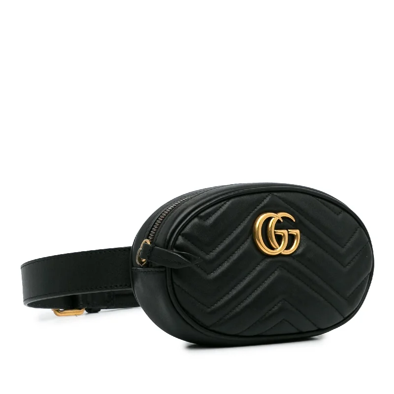 Gucci handbags for women with a beaded trimGucci GG Marmont Matelasse Belt Bag (gKJdGE)