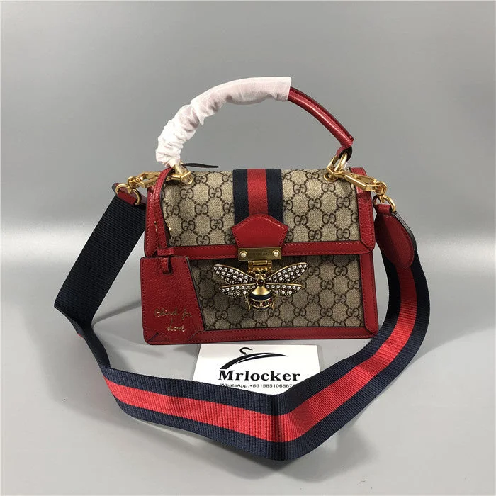 Women Gucci Sylvie bags with a monogram - embossed leatherWF - Gucci Bags - 276