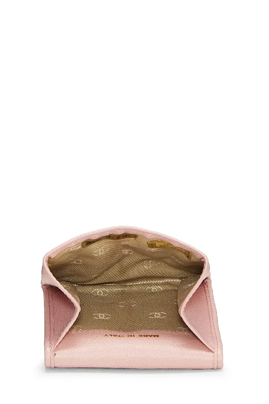 Chanel,  Pink Caviar 'CC' Coin Purse, Pink