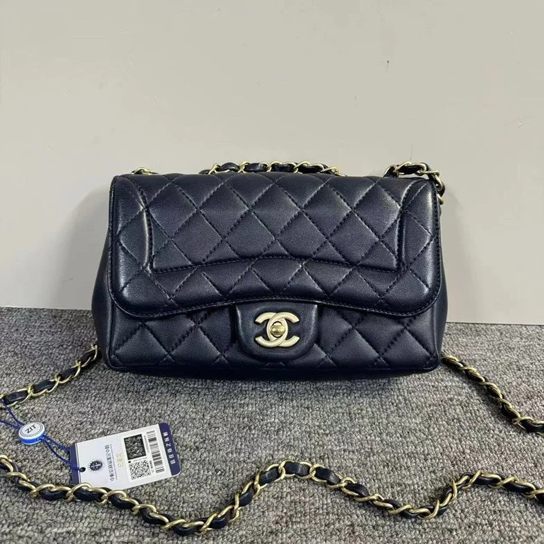 Chanel Black Quilted Leather Flap Bag Medium